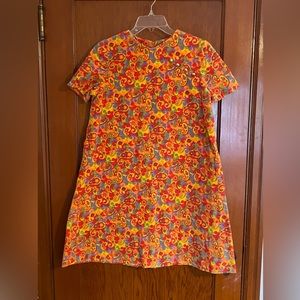Vintage corduroy dress